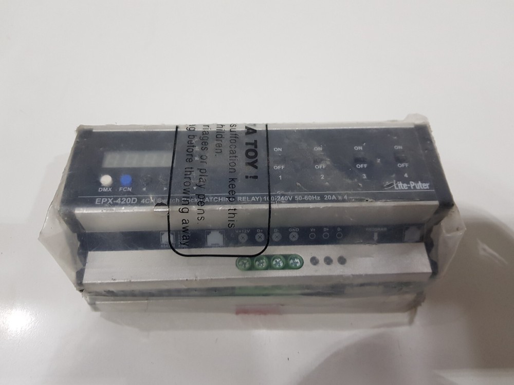 LITE-PUTER EPX420D 4ch Switch Pack Latching Realy