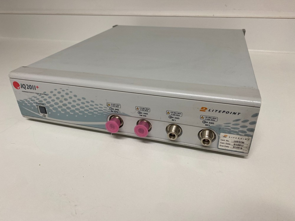 Litepoint IQ2011+ Wireless Connectivity Test System, 802.11 & Bluetooth, w/GUI