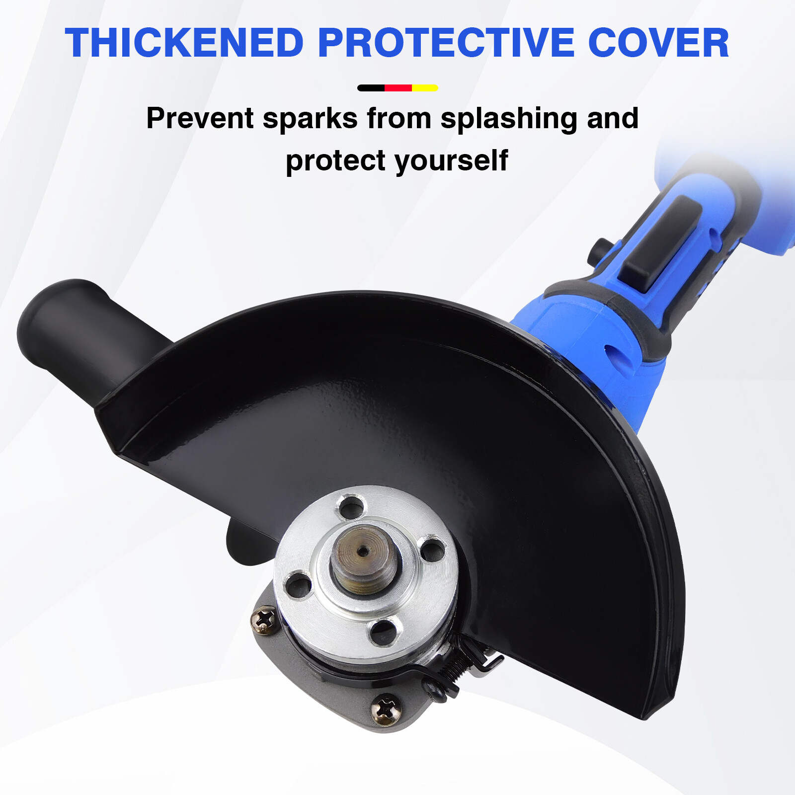 Electric Angle Grinder 10000RPM Motor 115mm Brushless Fit For Makita 18V Battery