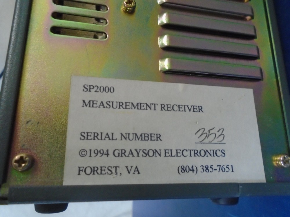 ICOM IC-R7000 Communications Receiver