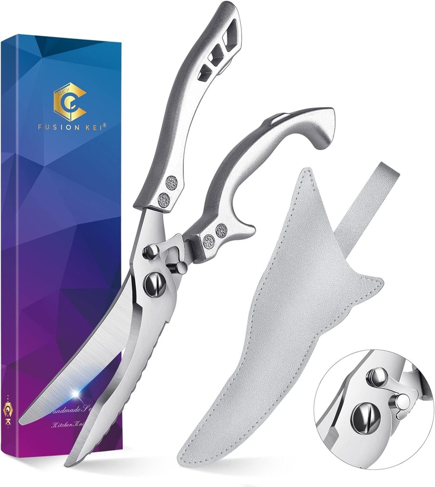 Poultry Shears Heavy Duty Kitchen Shears Multipurpose Kitchen Scissors Stainless