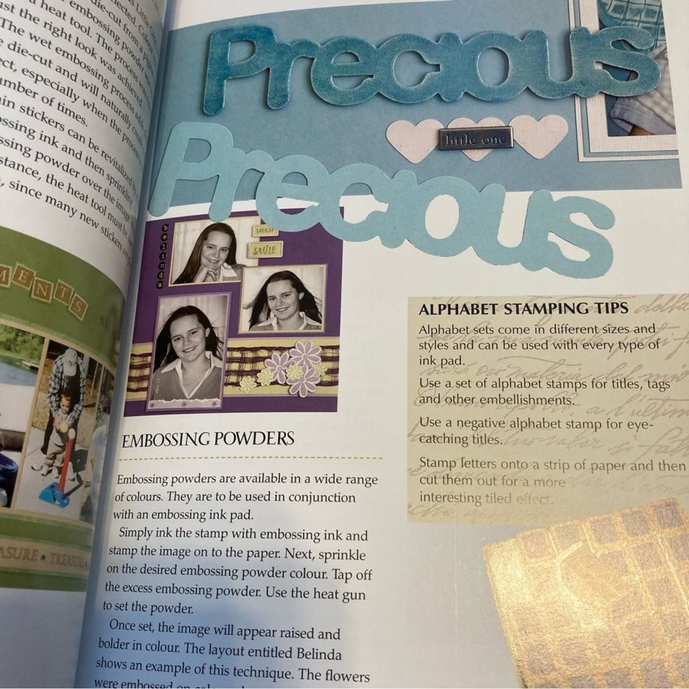 Scrapbooking Techniques Book