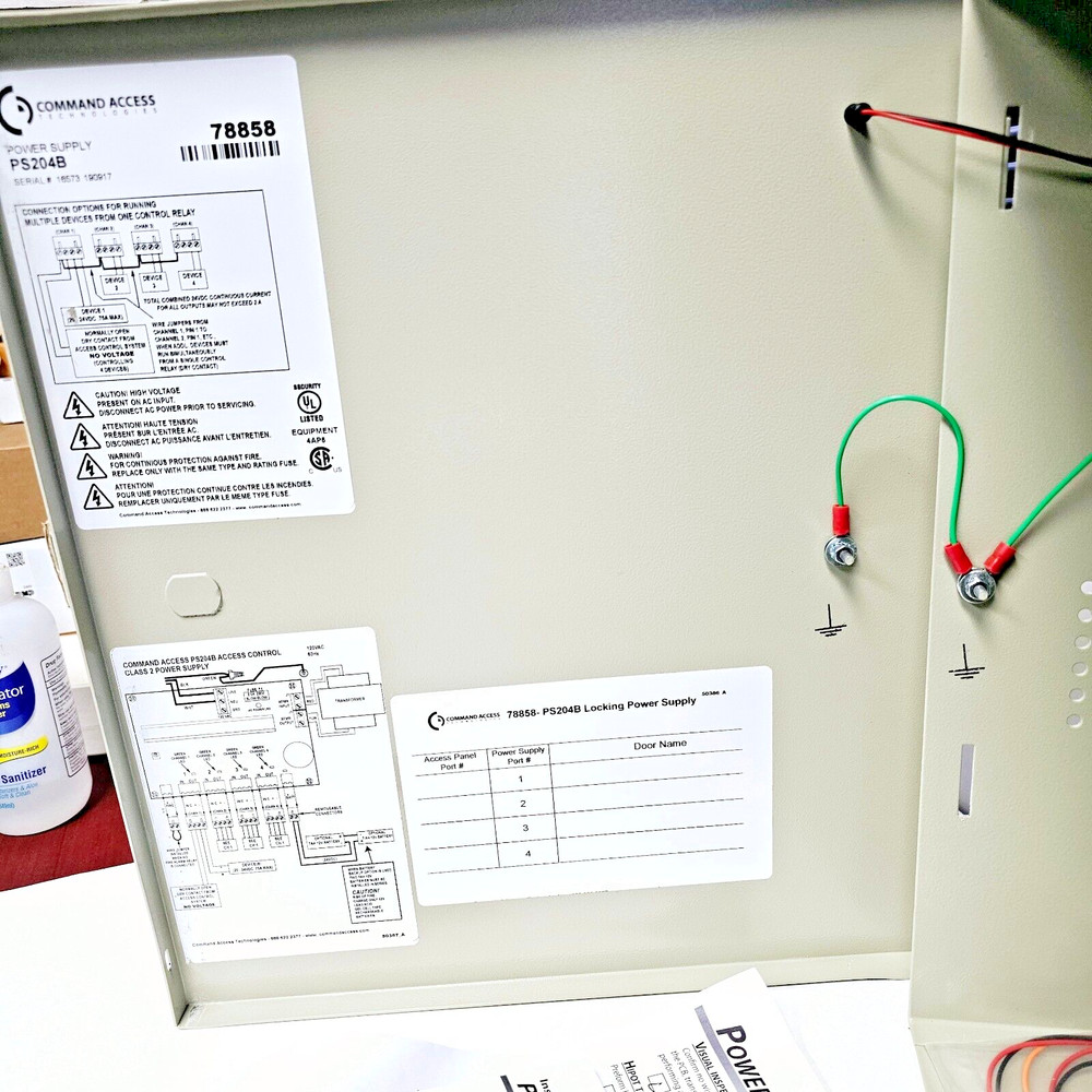 Command Access Technologies PS204B Power Supply NEW (Open Box)