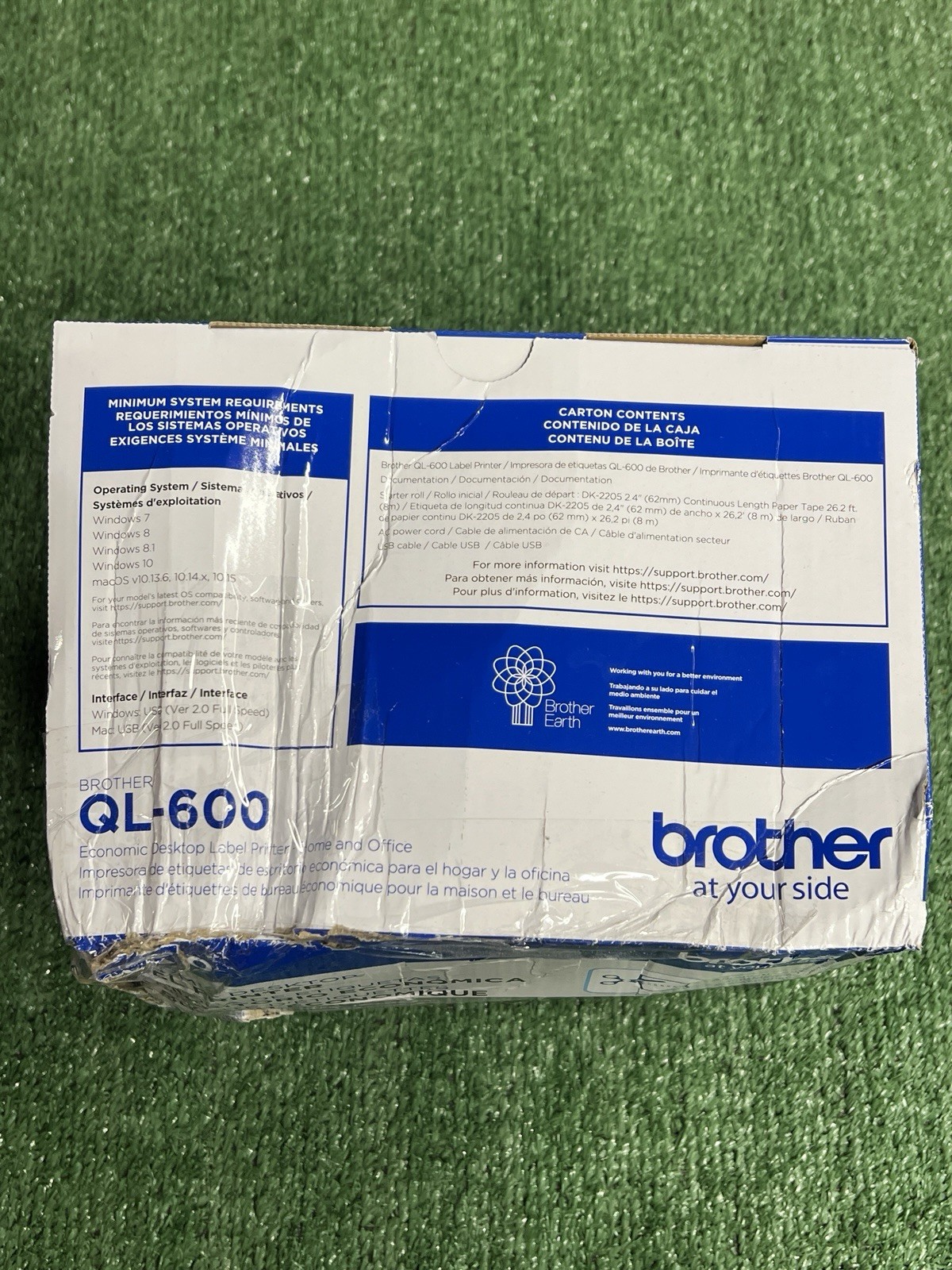Brother QL-600 Economic Desktop Label Printer Automatic Cutter