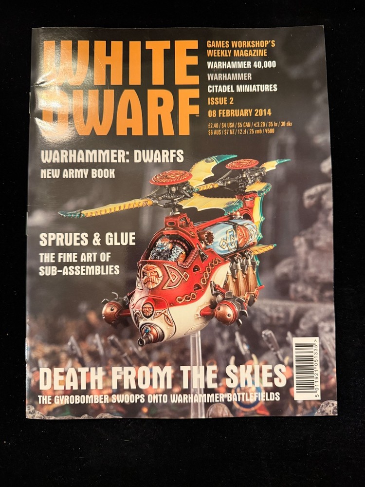 Games Workshop Warhammer 40K White Dwarf Weekly Magazine Issue 2