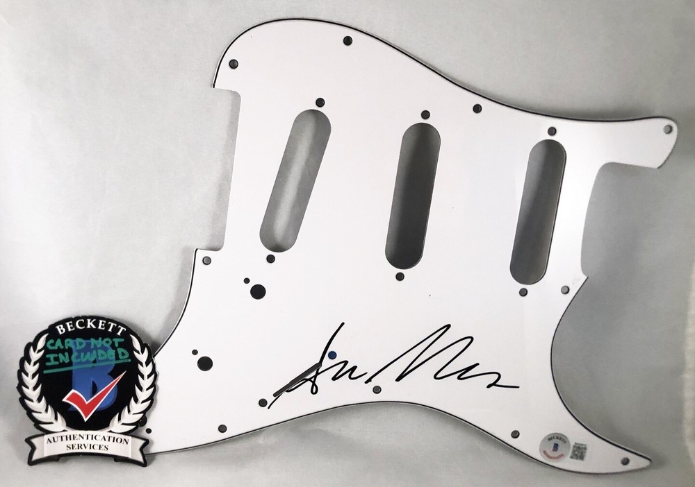 Ava Max Signed Electric Pickguard Beckett BAS COA