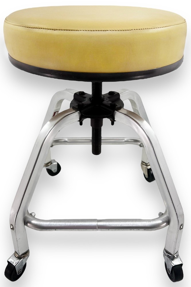 Faultless-Doerner Aluminum Frame Rolling Swivel Stool