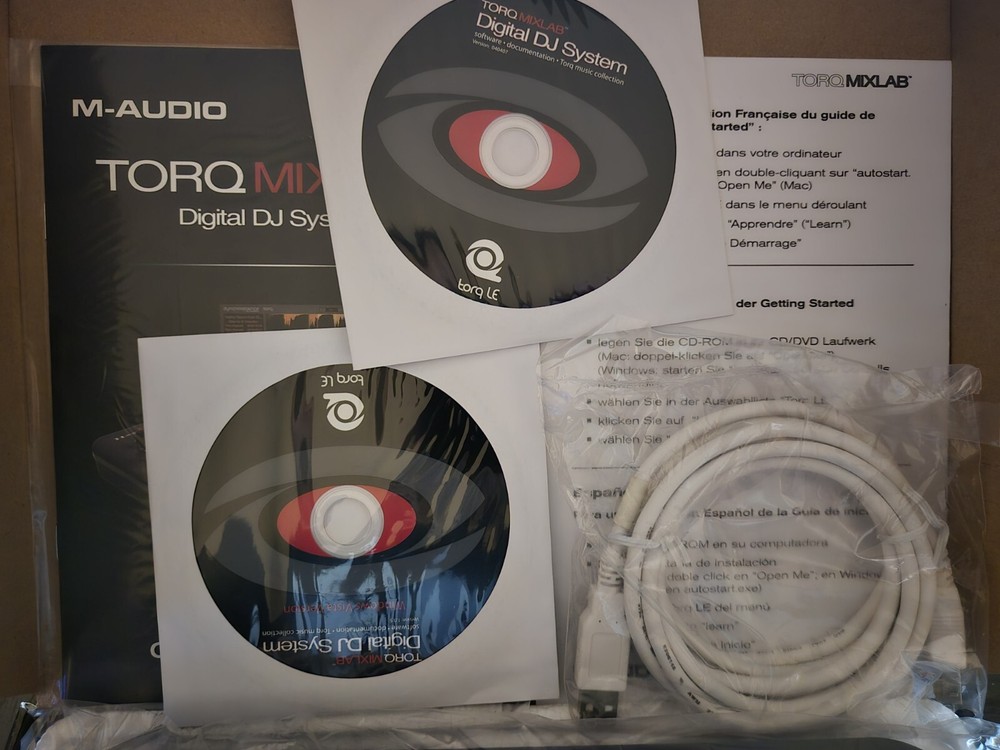 M-AUDIO TORQ MIXLAB MIX LAB DIGITAL DJ SYSTEM