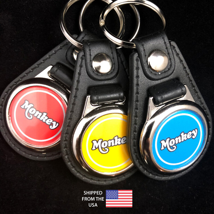 Key Fobs Key Ring Keychain Compatible with Honda Monkey Bike (2-Pack)