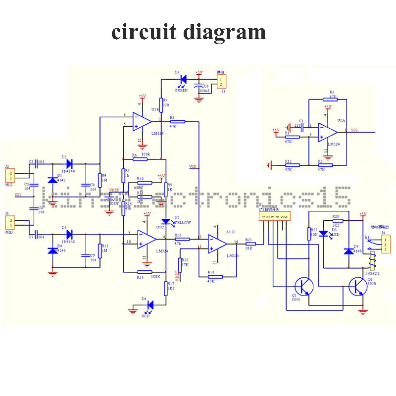 Liquid Level Controller Module Water Level Detection Sensor Parts Components