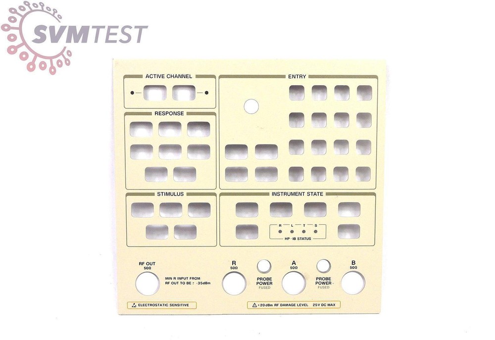 Agilent 8753C Trim Plate