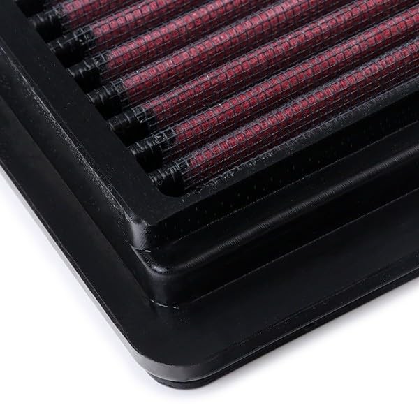 Engine Air Filter: Reusable, Clean Every 75,000 Miles, Washable, Replacement