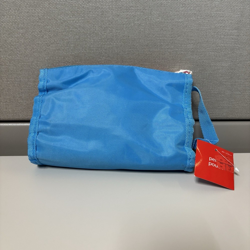 Vintage Y2K Pencil Pouch Orange NWT