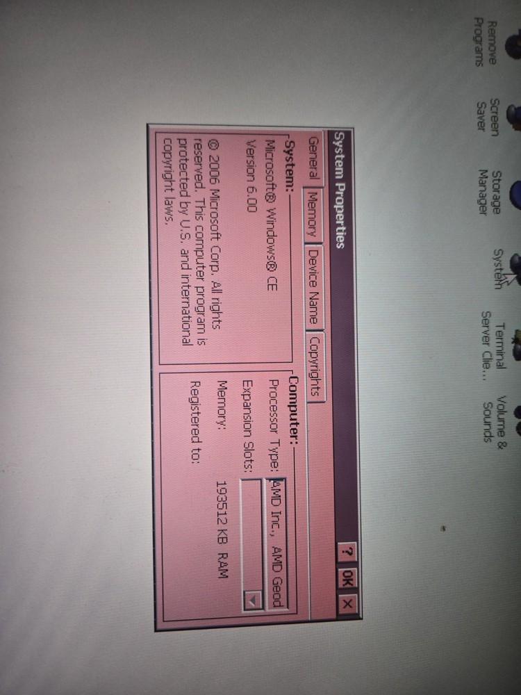 Micros WorkStation 5A System POS Touchscreen 400814-101 Powers ON