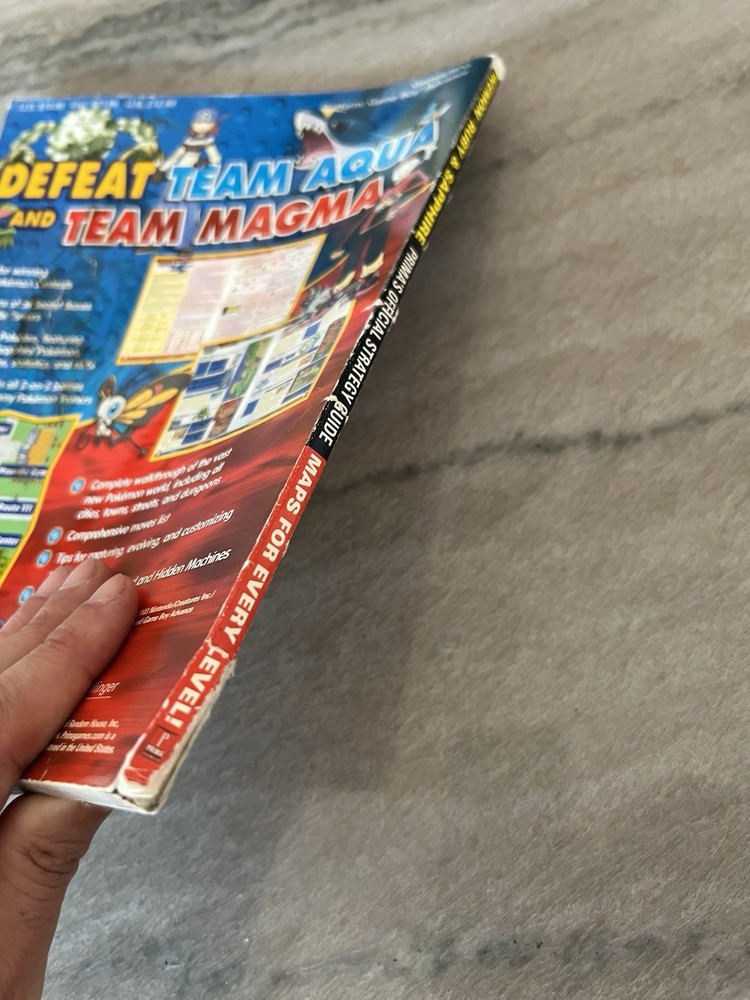 Pokemon Ruby & Sapphire Strategy Guide Nintendo Power