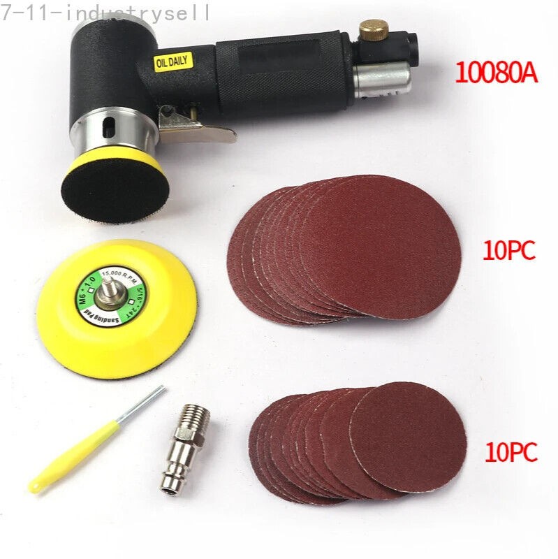 2 /3 Inch Pneumatic Grinding Machine Polishing Partial Core Sandpaper Machine
