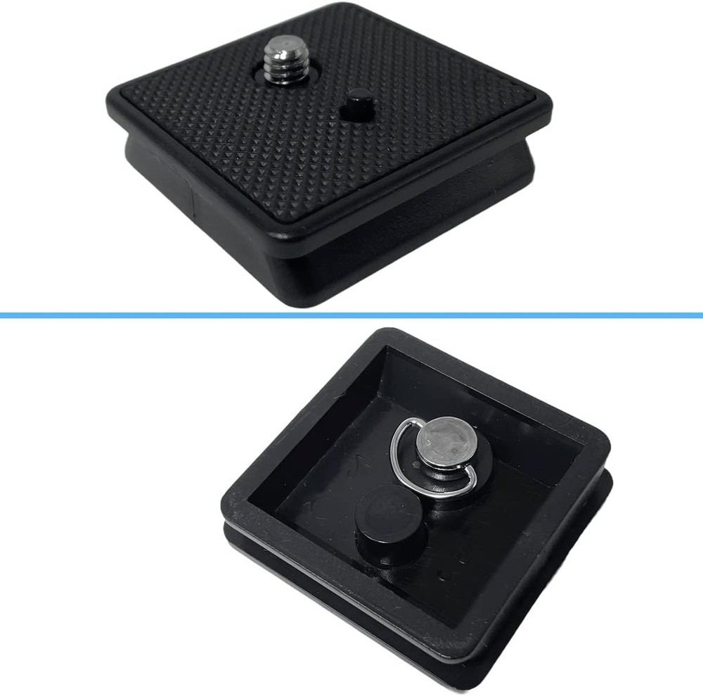 Durable 2-Pack 41mm Tripod Quick Release Plates - Compatible with Major Brands