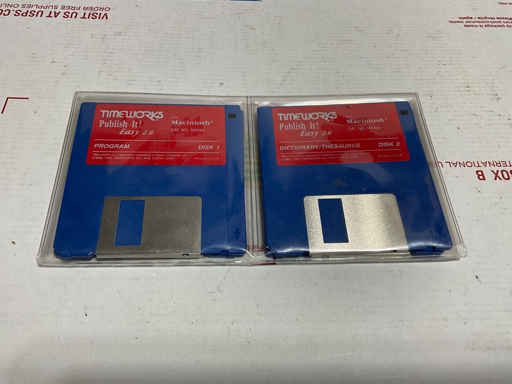 Publish It Easy 2.0 by Timeworks for Macintosh - sealed