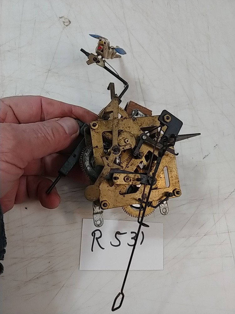MIKEN CUCKOO CLOCK MOVEMENT WITH BIRD