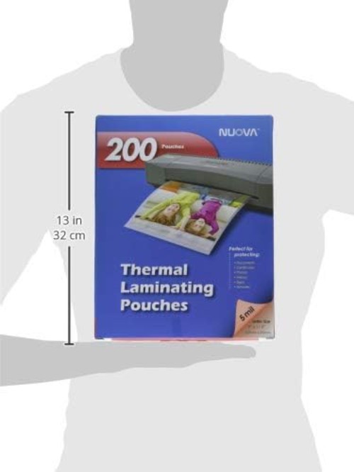 Quality 9x11.5 Inches Laminator Pouches - 200-Pack