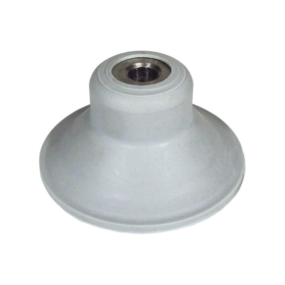 RUBBER FOOT WITH METAL INSERT, REPL;ACES 6061000400