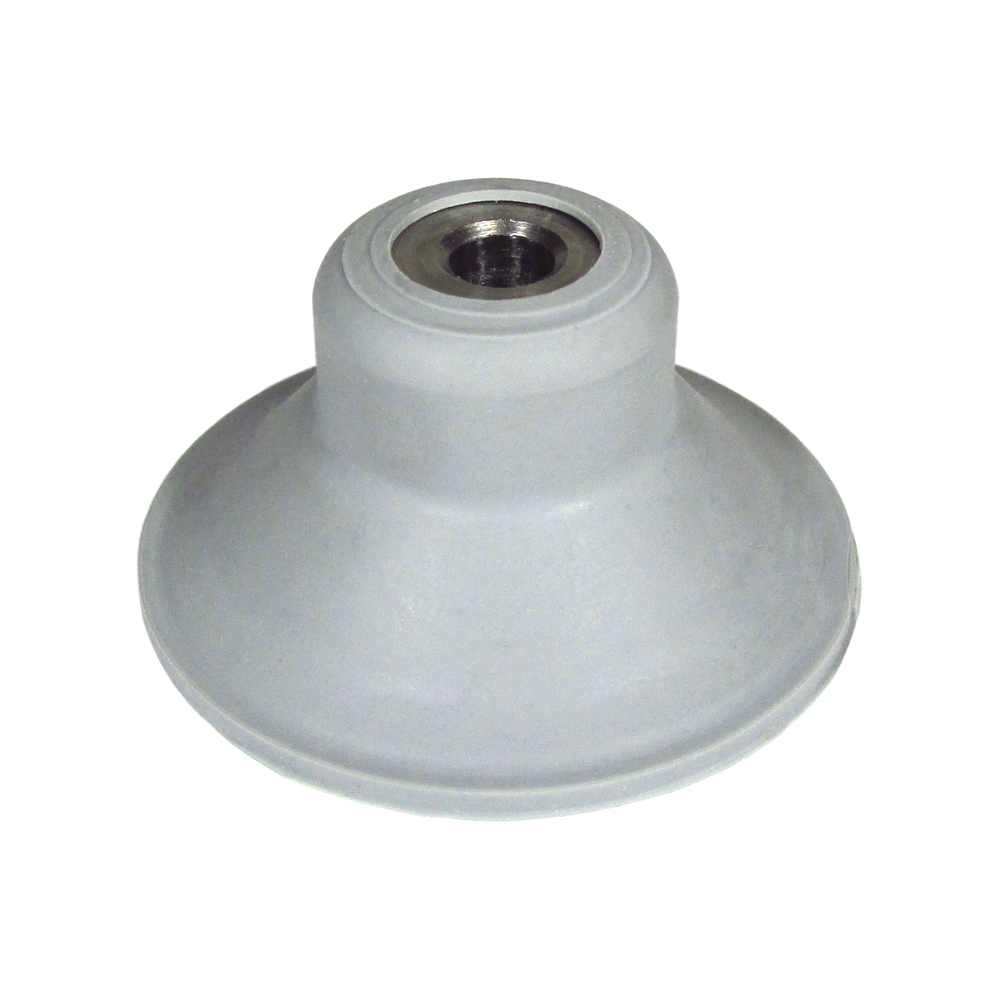 RUBBER FOOT WITH METAL INSERT, REPL;ACES 6061000400