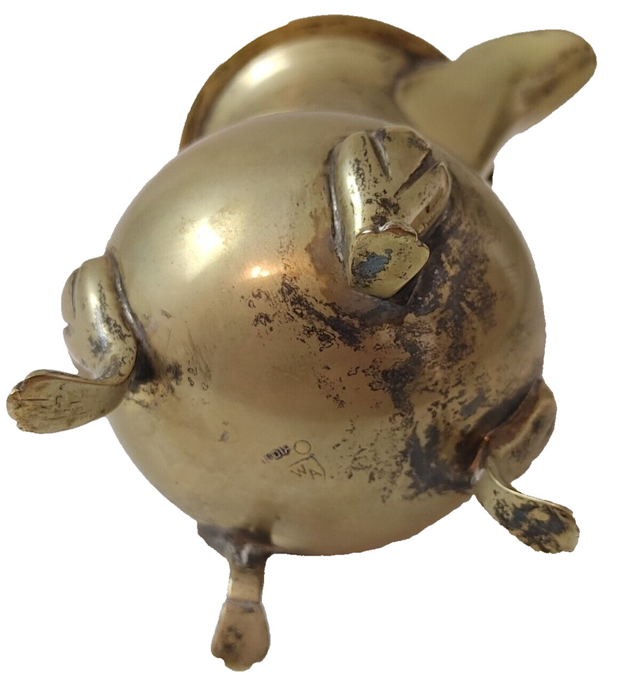 Vintage Pitcher Marked W A India Silverplate Large Handle #21254