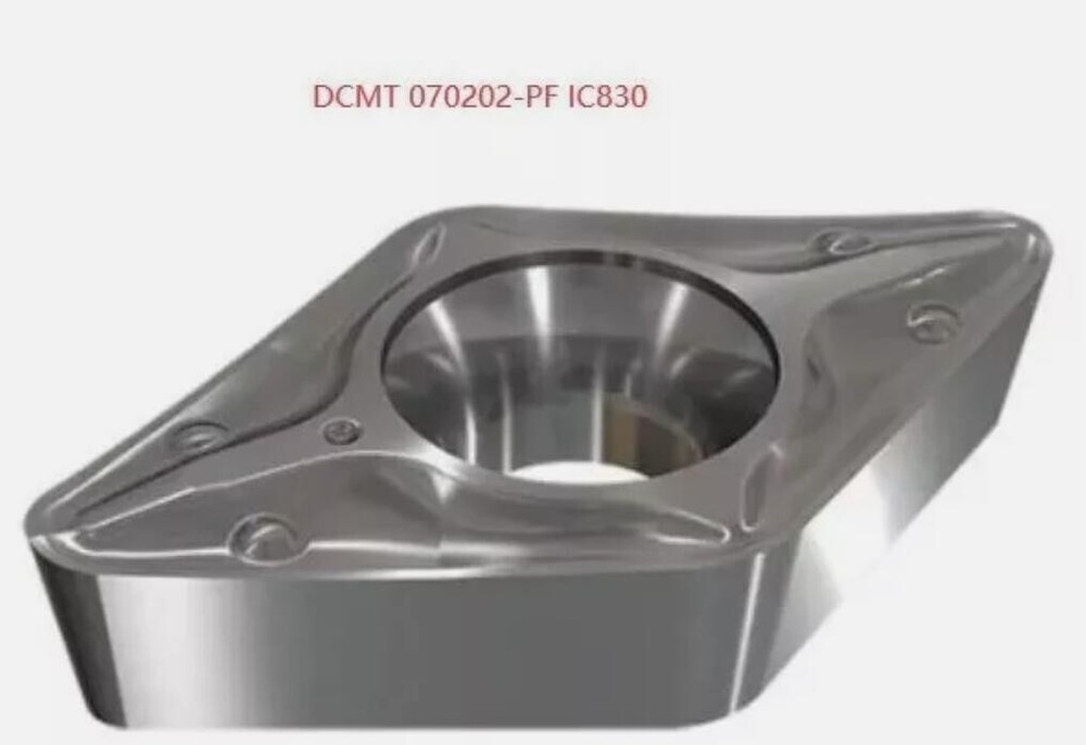 GENUINE  INSERTS     10 PCS             DCMT 070202-PF IC830