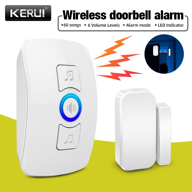 Wireless Door sensor Alarm Home Security Welcome Entry Gate Motion Detector