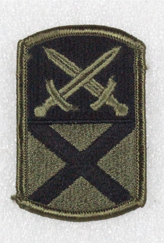Army Patch: 167th Support Brigade - subdued, merrowed edge