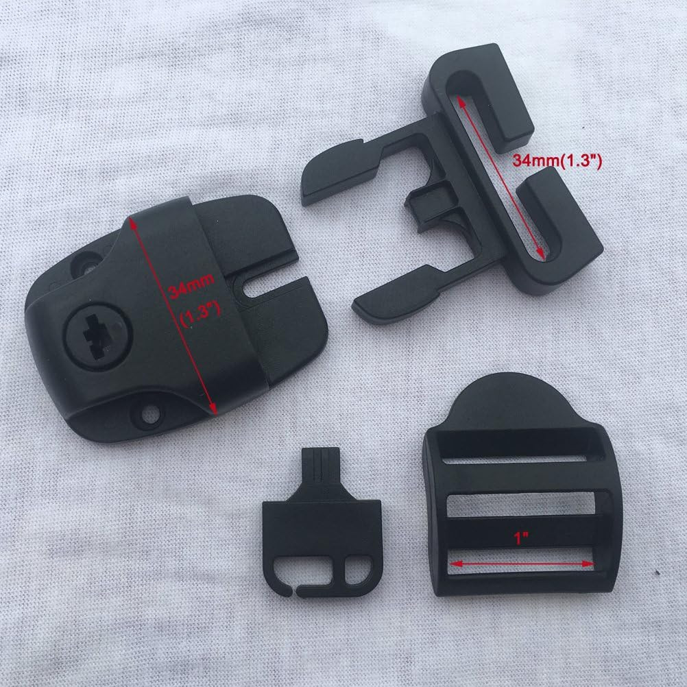 4 Set Spa Hot Tub Cover Broken Latch Repair Kit Have Slot - Replace Latches Clip