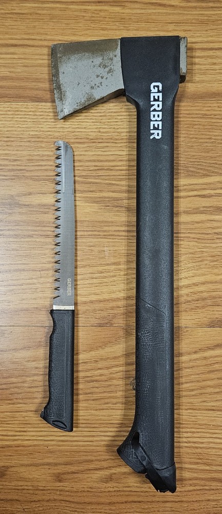 Gerber Gator Axe II Saw Combo W/ Axe Cover - Pre-Owned