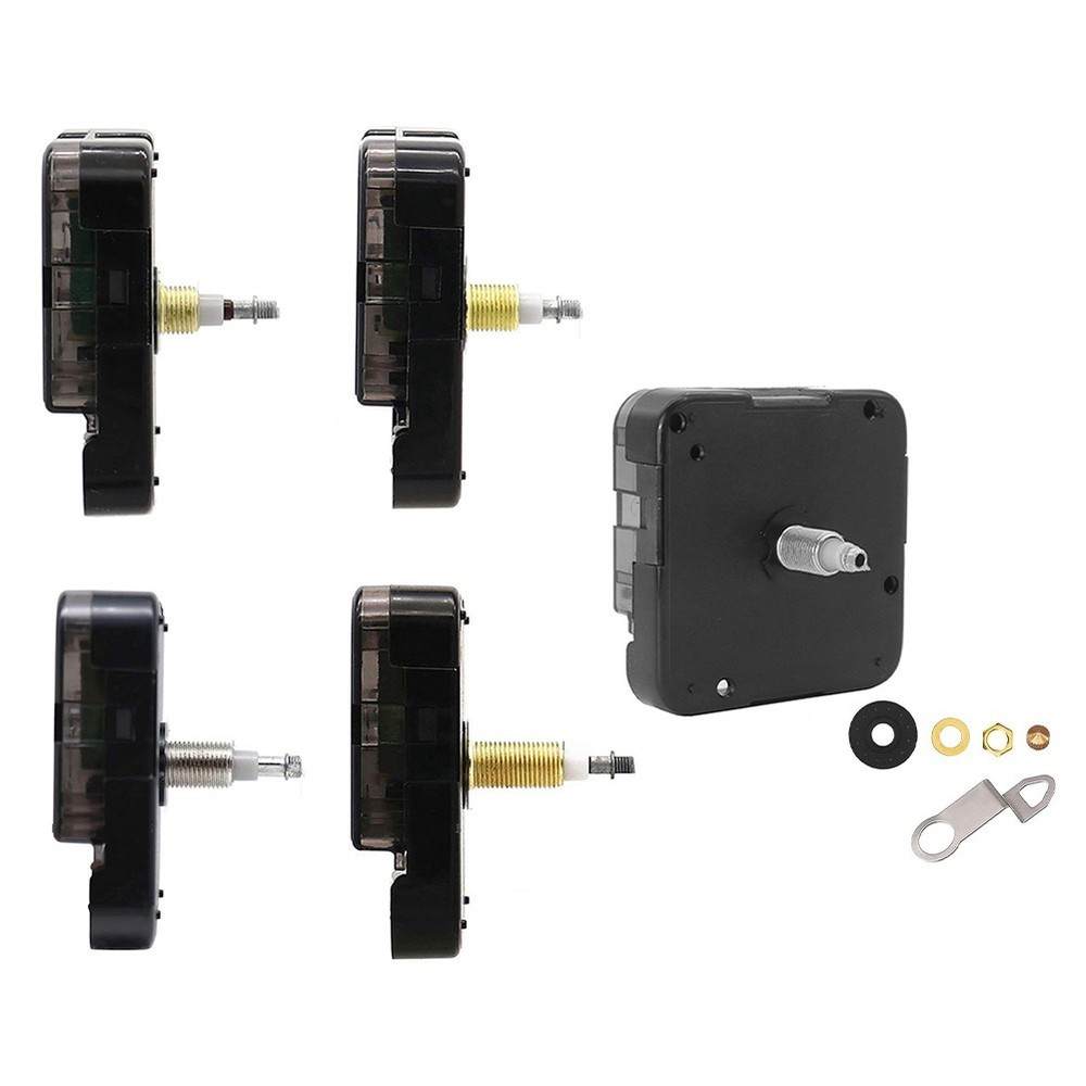 Simplified Installation Process with This Silent Wall Clock Mechanism Set