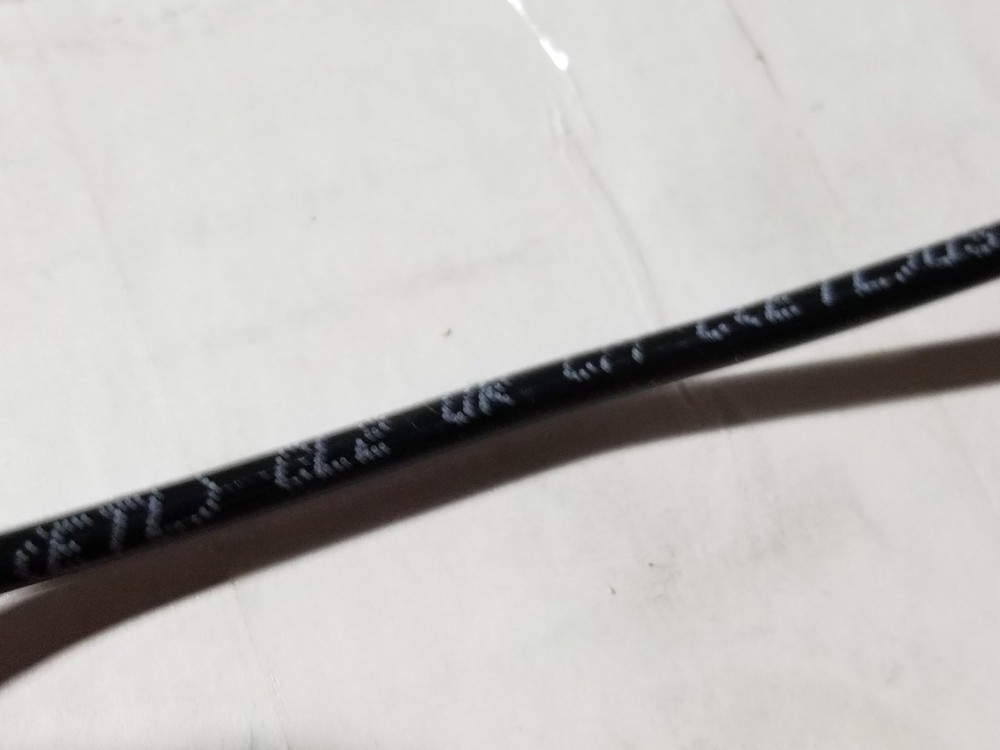 Southwire Genesis 1106 22/6C Solid Bare Copper Security/Control Cable Blk /100ft