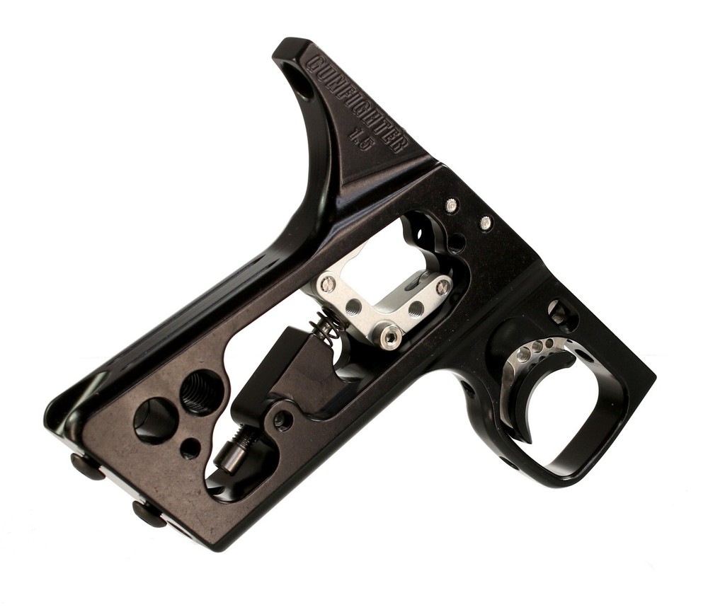 SHOCKTECH GUNFIGHTER 1.5 AUTOCOCKER FRAME BLACK PAINTBALL