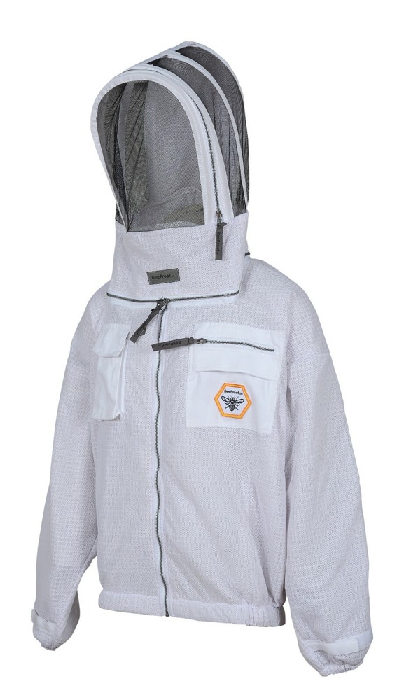Beekeeper Ultra Ventilated 3 layer mesh Beekeeping Jacket Bee Hat Veil Small