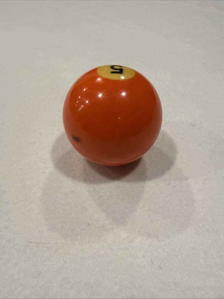 Solid Orange #5 Replacement Japer Billiard Pool Ball Regulation Size
