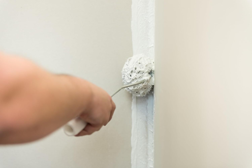 Professional Grade 3 Inch Corner Roller & Applicator for Applying Drywall Mud to
