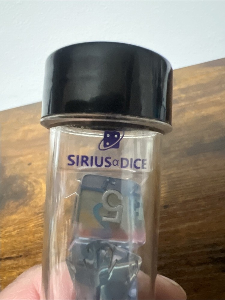 Sirius Dice Poly Set - Translucent Polyroller (8) New