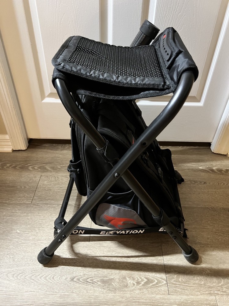 Elevation Nest Shooter Stool Black