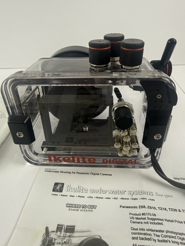 IKELITE DIGITAL WATERPROOF UNDERWATER CAMERA CASE