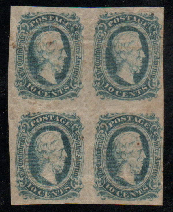 MALACK Confed 11 VF OG Hr, Block, usual gum bends, s..MORE.. v0530