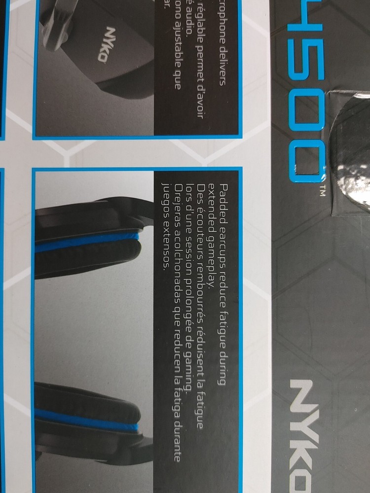Nyko NP4-4500 Wired Headset ~ NEW SEALED
