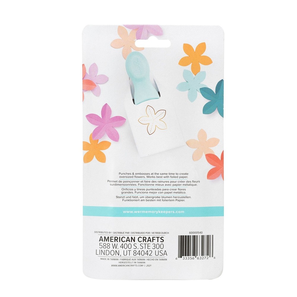 We R Memory Keepers Embossing Punch - Tropical Flower Theme 60000540