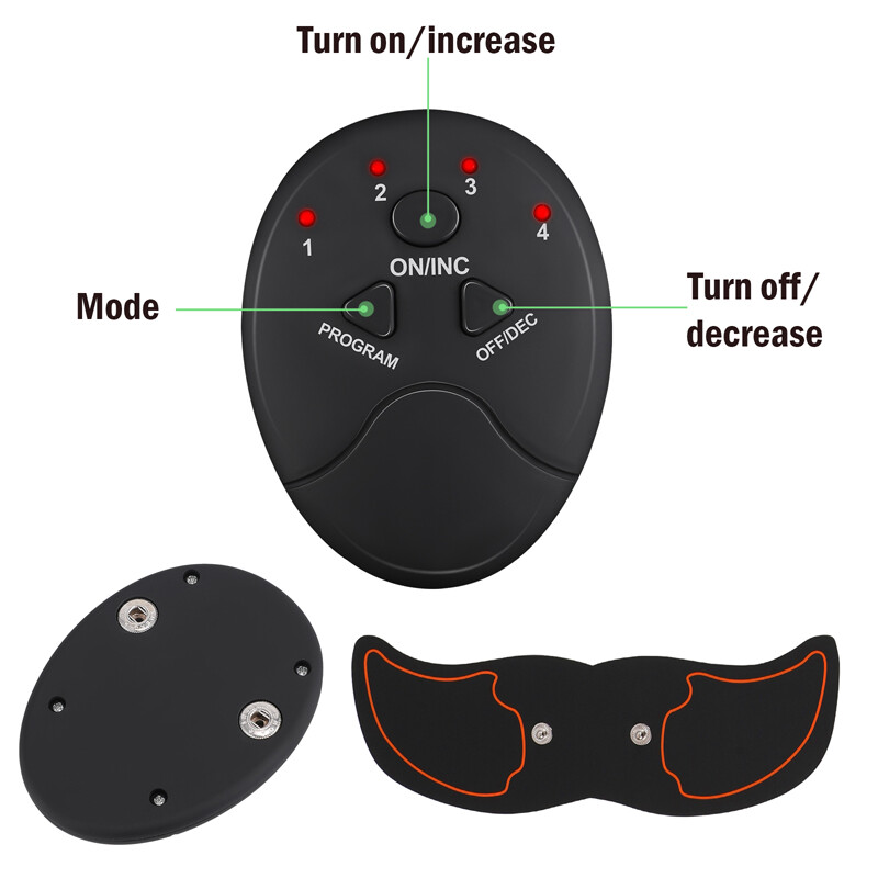 EMS Abdominal Muscle Hips Toning Trainer Stimulator Flex Toner Tactical Exercise
