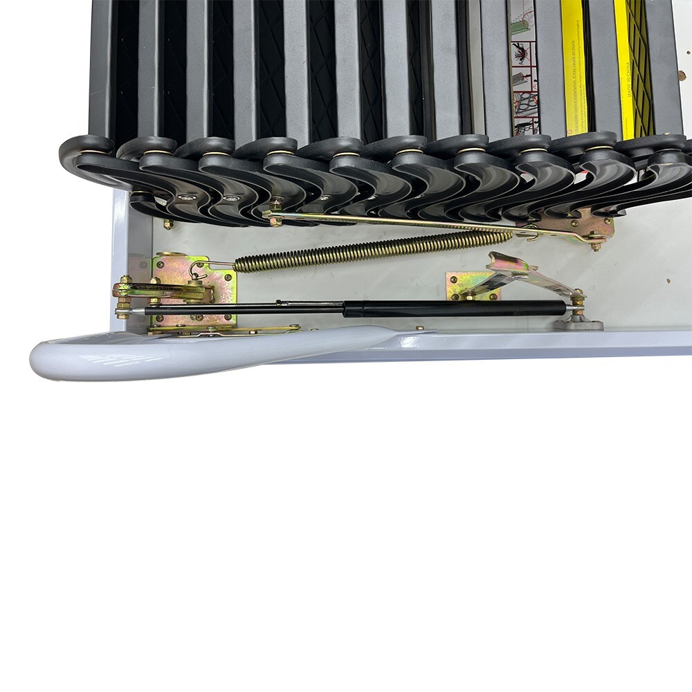 Ceiling Ladder Stairs 31.5x35.43in Frame PullDown Extension Folding Attic Ladder