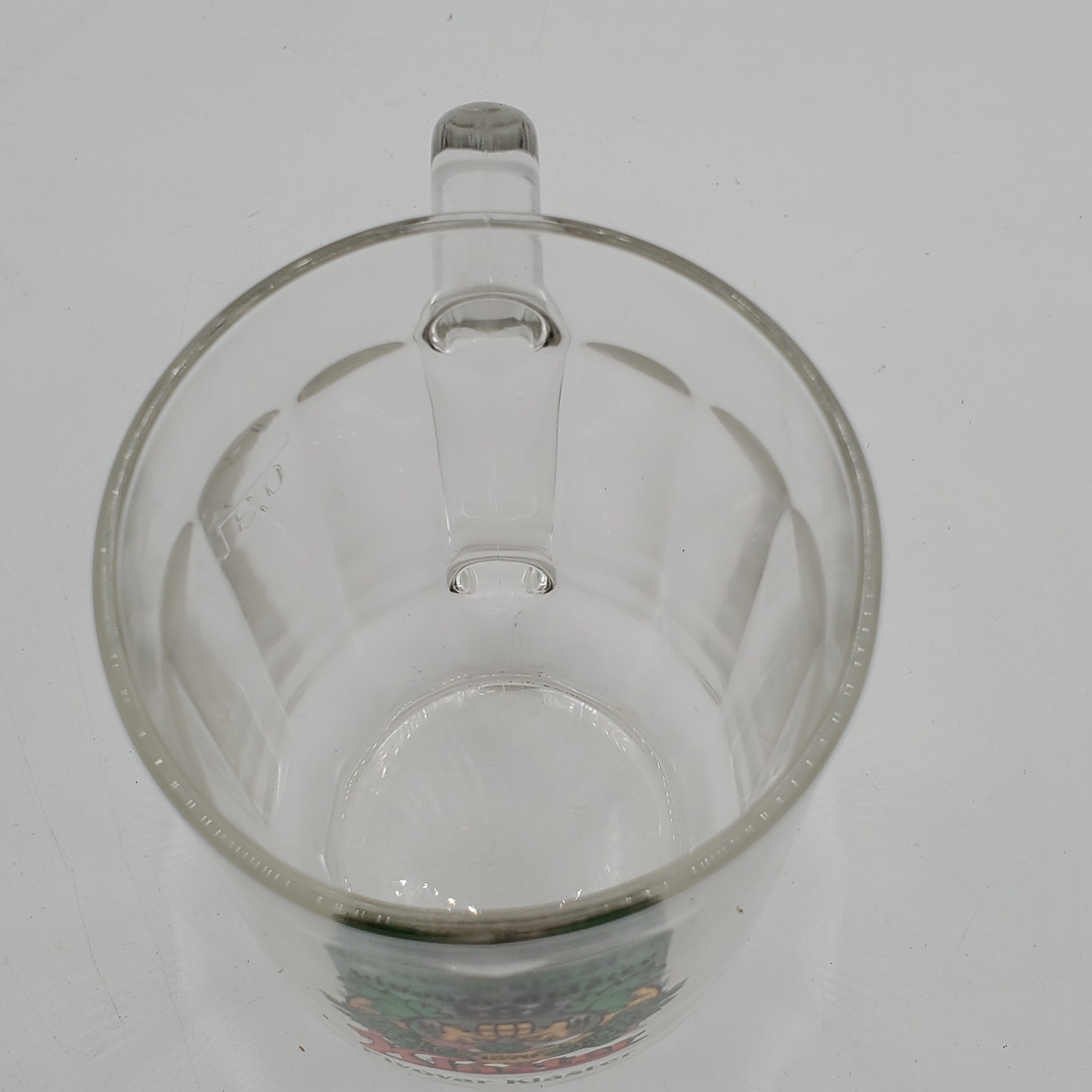 Klaster Brewery Glass Beer Mug 4.5" 15.2oz Czech Crest Pivovar 1570 Excellent VG