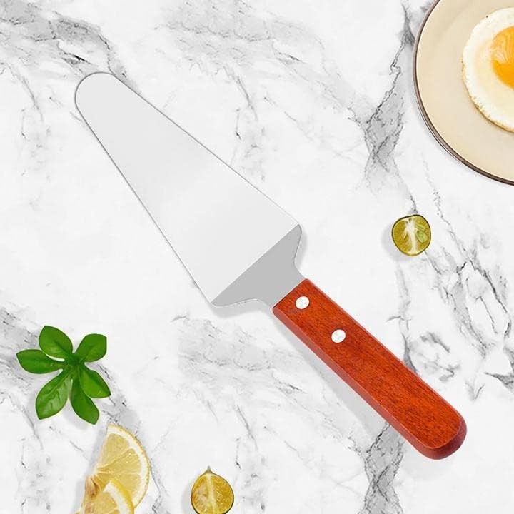 10x Pie Server Cake Holder Transfer Triangular Spade Spatula for Pizza Cake B...