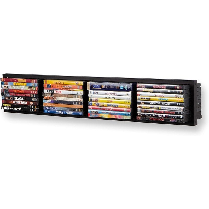 Floating Media Shelf DVDs CDs Video Games Storage Wall Storage Solution New