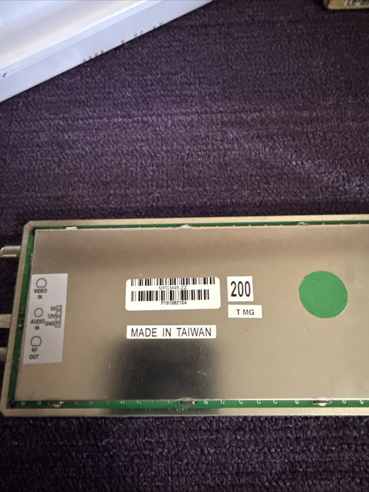 Pico Macom MPCM45-ZZ Universal Chassis Single Mini-Modulator Channel ZZ NEW